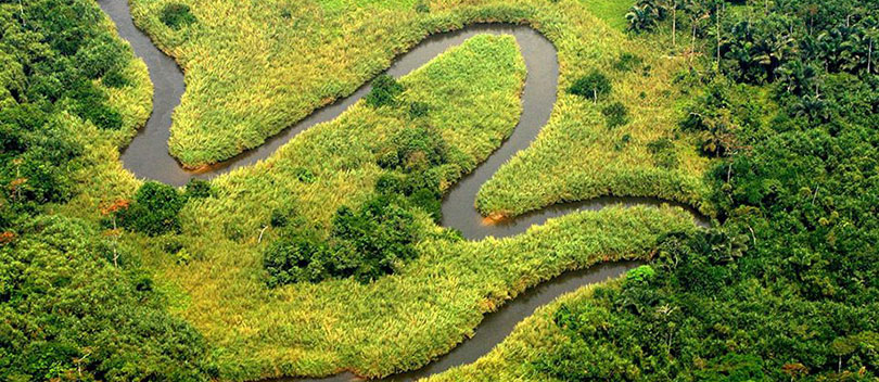 A photo of the Congo River.