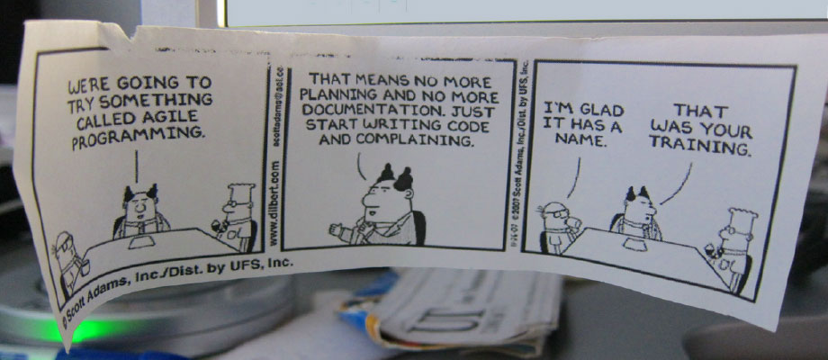 Dillbert Comic.