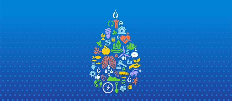 Water drop resource graphic.