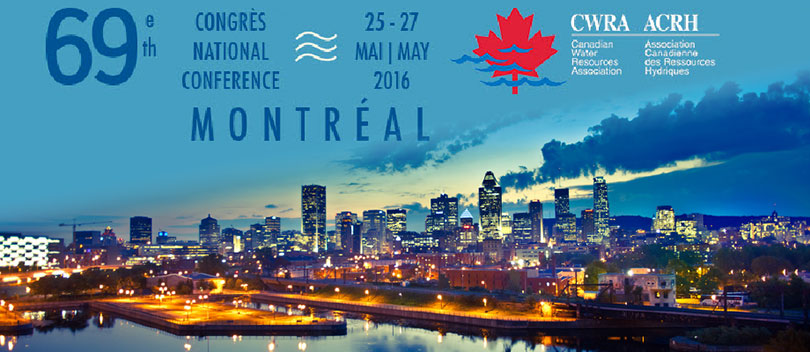 CWRA 2016 Montreal banner.