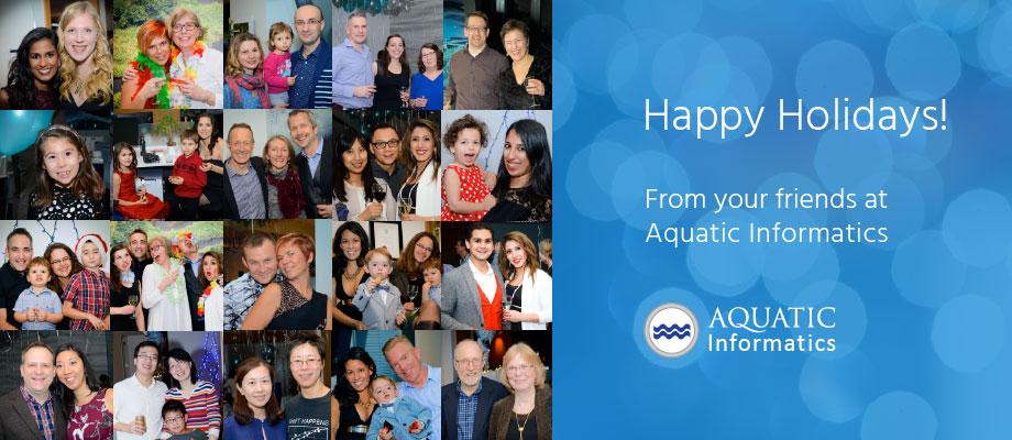 Happy Holidays 2016 From Aquatic Informatics.