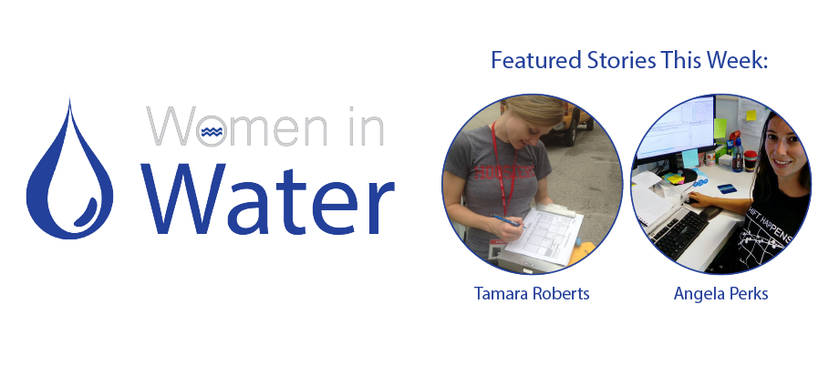 Women in Water, Tamara Roberts and Angela Perks.