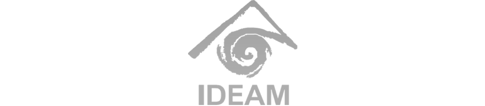 IDEAM logo in grey.