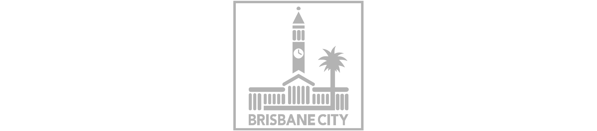 Brisbane City logo - grey.