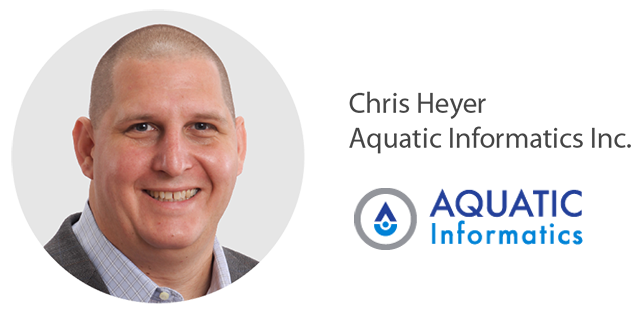 Chris Heyer Head-shot, Aquatic Informatics.