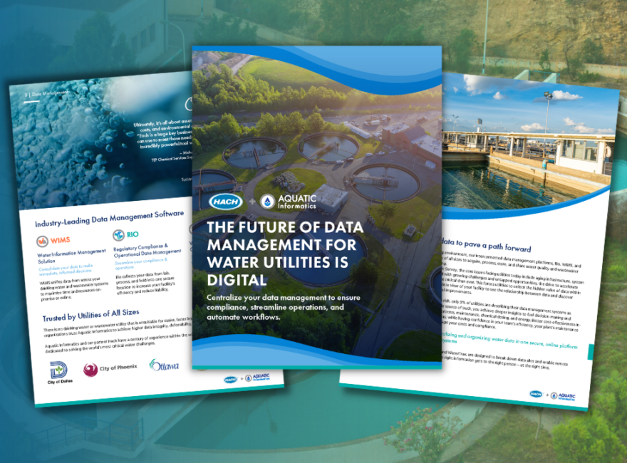 The Future of Data Management for Water Utilities is Digital