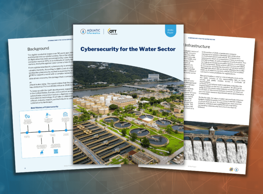 Cybersecurity for the Water Sector