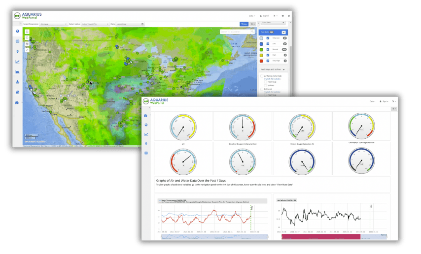 Aquarius WebPortal Dashboards